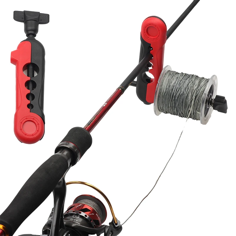 1pcs Portable Fishing Line Winder Reel Spool Spooler Machine Spinning & Baitcasting Spooling Station System | Спорт и развлечения