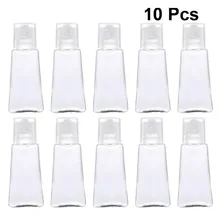 10PCS 30ml Trapezoidal Empty Hand Sanitizer Bottles Refillable Container Transparent Gel Bottle Travel Cosmetic Makeup Container
10PCS 30ml Trapezoidal Empty Hand Sanitizer Bottles Refillable Container Transparent Gel Bottle Travel Cosmetic Makeup Container
