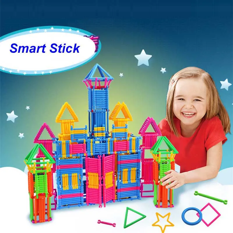 160pcs DIY Building Blocks Geometric Toy Bricks Kids Educational Blocks Toy Assemble Smart Sticks Baby Toys Birthday Gifts
160pcs DIY Building Blocks Geometric Toy Bricks Kids Educational Blocks Toy Assemble Smart Sticks Baby Toys Birthday Gifts