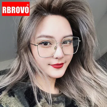 RBROVO Square Glasses Women Brand Designer Glasses Frame Women Metal Eyeglasses for Women/Men Mirror Gafas De Lectura Hombre
RBROVO Square Glasses Women Brand Designer Glasses Frame Women Metal Eyeglasses for Women/Men Mirror Gafas De Lectura Hombre