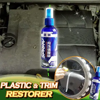 Multi-functional Car Interior Agent Plastic Trim Restorer Automotive Plastic Repair And Cleaning Spray limpiador Auto #2N22
Multi-functional Car Interior Agent Plastic Trim Restorer Automotive Plastic Repair And Cleaning Spray limpiador Auto #2N22