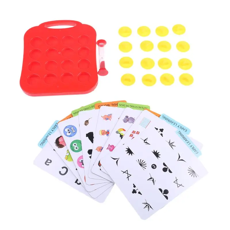 Children Memory Training Matching Pair Game Early Education Interactive toy Parent child link up chess Toys
Children Memory Training Matching Pair Game Early Education Interactive toy Parent child link up chess Toys