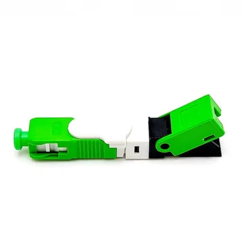 Wholesales FTTH ESC250D APC Single-Mode Fiber Optic SC APC Quick Fast Field Assembly Connector For Drop Cable
Wholesales FTTH ESC250D APC Single-Mode Fiber Optic SC APC Quick Fast Field Assembly Connector For Drop Cable