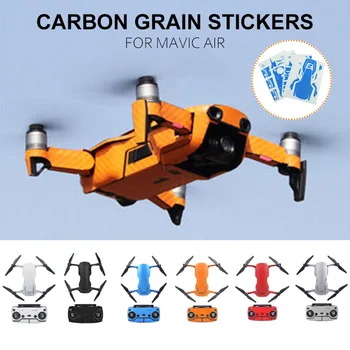 New Arrival Waterproof PVC Carbon Grain Graphic Stickers Full Set Skin Decals for DJI MAVIC AIR drone Boday&Remote accessories
New Arrival Waterproof PVC Carbon Grain Graphic Stickers Full Set Skin Decals for DJI MAVIC AIR drone Boday&Remote accessories