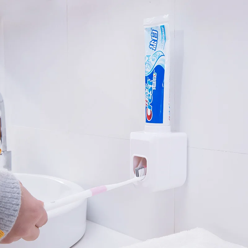 LF Sxsounai Automatic Toothpaste Squeezer Back-sticking Wall-mounted Toothpaste Holder Bathroom Supplies Home Daily Necessities
LF Sxsounai Automatic Toothpaste Squeezer Back-sticking Wall-mounted Toothpaste Holder Bathroom Supplies Home Daily Necessities