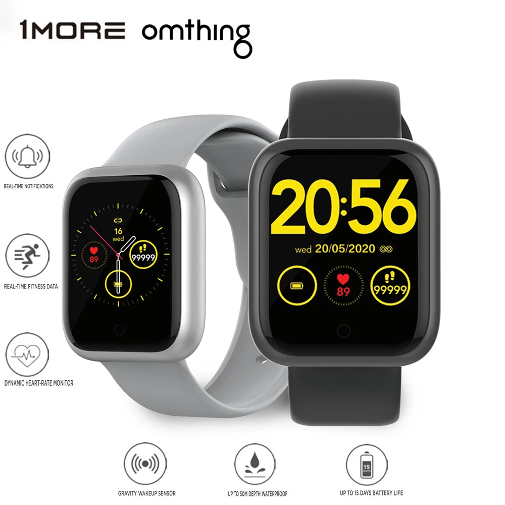 Omthing Smart Watch Full Touch Button Touch Screen Heart Rate Blood Pressure Sleep Fitness Tracker For Men Women Movement
Omthing Smart Watch Full Touch Button Touch Screen Heart Rate Blood Pressure Sleep Fitness Tracker For Men Women Movement