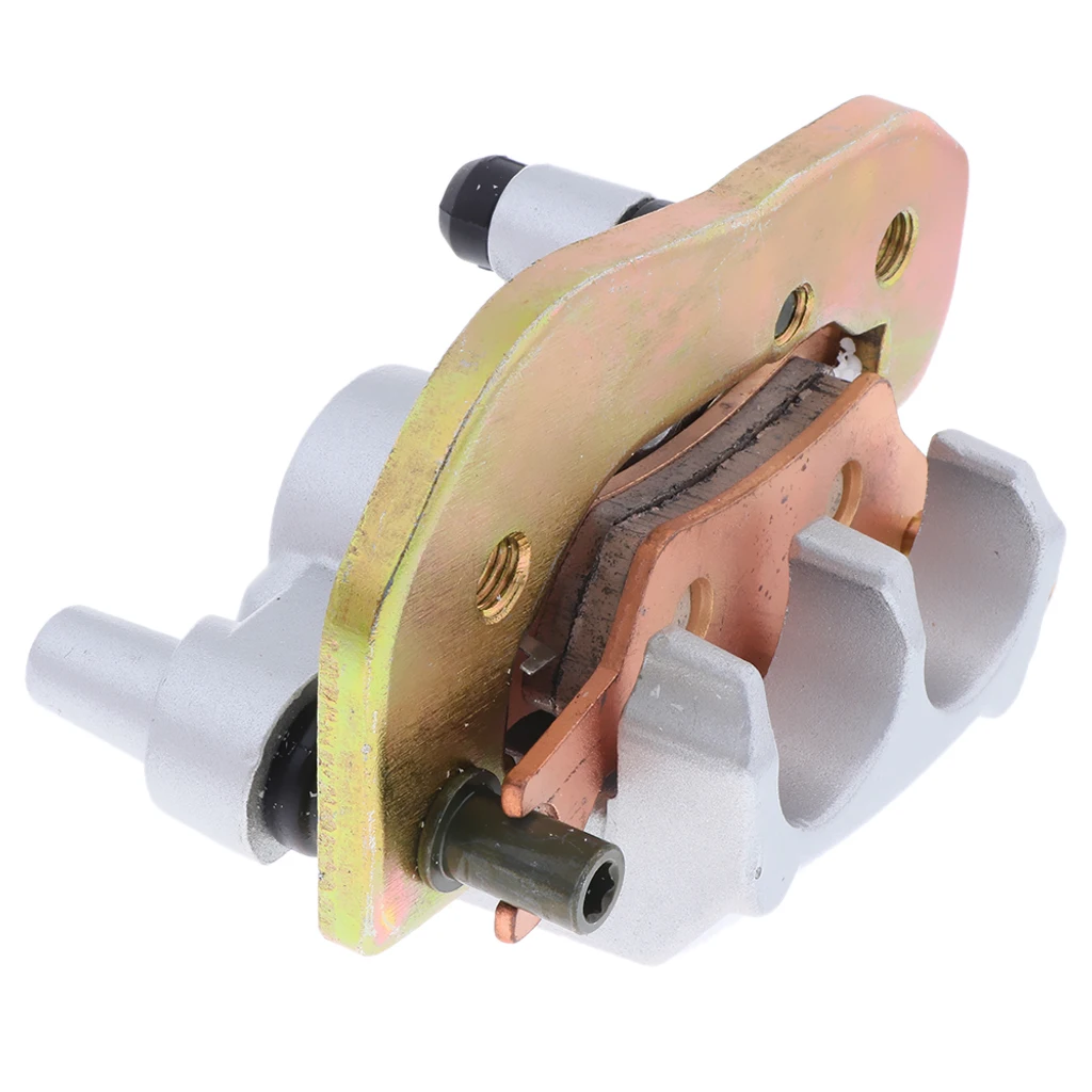 Silver Rear Brake Caliper Assembly Brake Master Cylinder Booster for Motorcross, Strong Corrosion Resistance Silver Rear Brake Caliper Assembly Brake Master Cylinder Booster for Motorcross, Strong Corrosion Resistance