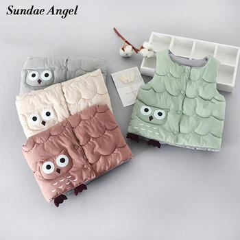 Baby Girls Christmas Kids Vests Round Neck Sleeveless Jacket Owl Pattern Thicken Down Vest Boy Gilet Winter Children Waistcoat
Baby Girls Christmas Kids Vests Round Neck Sleeveless Jacket Owl Pattern Thicken Down Vest Boy Gilet Winter Children Waistcoat