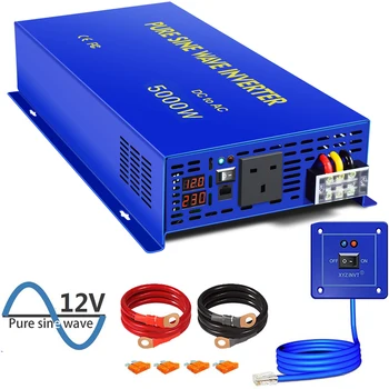 5000w Pure Sine Power Inverter Customizable DC to AC All Type plug Off-grid Home Use Solar Inverters With Wired Remote Control
5000w Pure Sine Power Inverter Customizable DC to AC All Type plug Off-grid Home Use Solar Inverters With Wired Remote Control