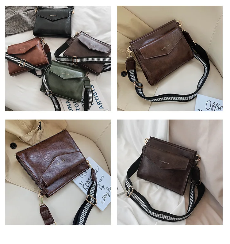 2019 Autumn New Style WOMEN'S Bag Simple Retro Pu Textured Bag Ribbon Strap Shoulder Oblique Lettered Clutch
2019 Autumn New Style WOMEN'S Bag Simple Retro Pu Textured Bag Ribbon Strap Shoulder Oblique Lettered Clutch