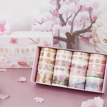 20 Rolls/box Washi Tape DIY Decorative Scrapbooking Paper Adhesive Sticker Craft
20 Rolls/box Washi Tape DIY Decorative Scrapbooking Paper Adhesive Sticker Craft