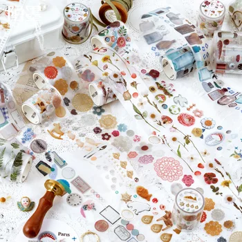 Vintage Washi Tape Pet Transparency Dessert Flower Tape Scrapbooking Album Diy Handmade Decoration Sticker Maskingtape Paper
Vintage Washi Tape Pet Transparency Dessert Flower Tape Scrapbooking Album Diy Handmade Decoration Sticker Maskingtape Paper