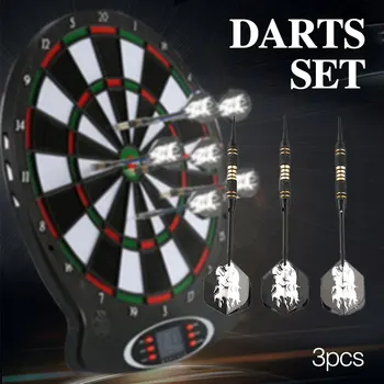 Steel Safe Dart Throwing Sport Relax Games Nickel Barrels Dart Electronic Dart Precision Slim Copper Exercise Competition 3PCS
Steel Safe Dart Throwing Sport Relax Games Nickel Barrels Dart Electronic Dart Precision Slim Copper Exercise Competition 3PCS