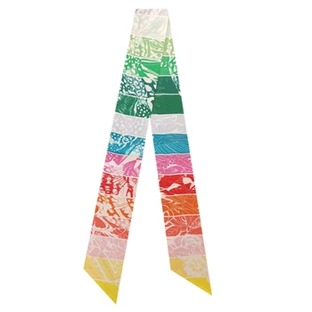 Love of the Jungle Narrow Bag Handle Scarf High Quality Silk Hair Band Bandeaus Choker Animal Element Fashion Look ZSBD218 
Love of the Jungle Narrow Bag Handle Scarf High Quality Silk Hair Band Bandeaus Choker Animal Element Fashion Look ZSBD218