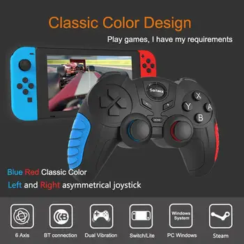 Game Controller Comfortable Durable Wireless Gamepad Joystick Bluetooth Game Machine for Switch Pro
Game Controller Comfortable Durable Wireless Gamepad Joystick Bluetooth Game Machine for Switch Pro