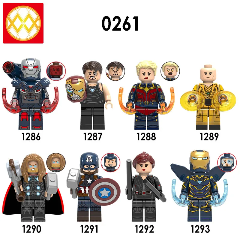 Bricks Avengers mini blocks Tony stark ancient one thor iron man black widow captain America super heroes toy for children X0261
Bricks Avengers mini blocks Tony stark ancient one thor iron man black widow captain America super heroes toy for children X0261