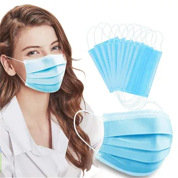 500PCS 3 Ply Face Mask Disposable Protective Safety Masks Anti Pollution Non-Woven Mouth Mask
500PCS 3 Ply Face Mask Disposable Protective Safety Masks Anti Pollution Non-Woven Mouth Mask