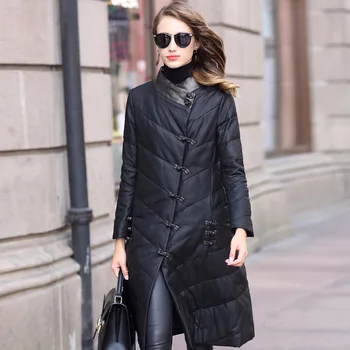 Vintage Leather Jacket Women Winter Sheepskin Genuine Leather Jackets 2020 Womens Down Coat Plus Size Chaqueta Mujer S1232 YY496
Vintage Leather Jacket Women Winter Sheepskin Genuine Leather Jackets 2020 Womens Down Coat Plus Size Chaqueta Mujer S1232 YY496