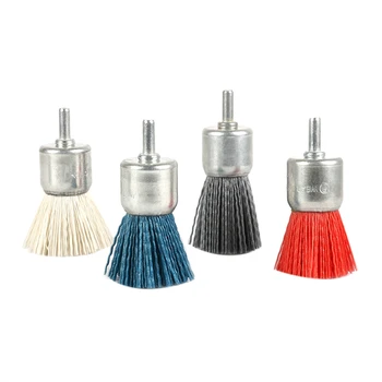 4Pc Dia 30Mm Shank 6Mm Pen-Shaped Sanding Abrasive Nylon Wire Polishing Mix Set Brush Grit 120 180 240 320 Cleaning Deburring
4Pc Dia 30Mm Shank 6Mm Pen-Shaped Sanding Abrasive Nylon Wire Polishing Mix Set Brush Grit 120 180 240 320 Cleaning Deburring