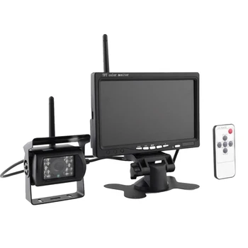 Hot 18 LED Metal 7 Inch Monitor Bus Rear View Camera Kit Backup Reversing Easy Install Parking Wide Angle Truck Night Vision
Hot 18 LED Metal 7 Inch Monitor Bus Rear View Camera Kit Backup Reversing Easy Install Parking Wide Angle Truck Night Vision