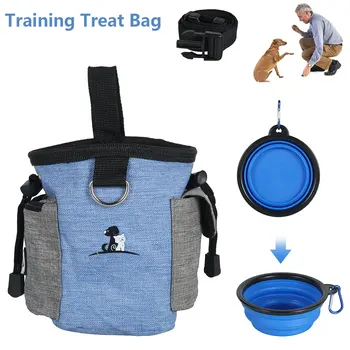 Pet Dog Treat Pouch with Bowl Drawstring Carries Outdoor Dogs Toy Food Storage Bag Pets Training Waist Bags Pet Products
Pet Dog Treat Pouch with Bowl Drawstring Carries Outdoor Dogs Toy Food Storage Bag Pets Training Waist Bags Pet Products