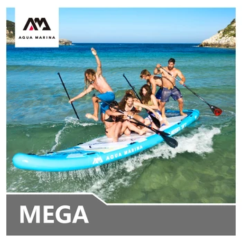 AQUA MARINA MEGA SUP Board Surf Paddle Board Multiplayer Bodyboard Stand Up Paddleboard With Fins Sup Surfboard 550*152*20cm
AQUA MARINA MEGA SUP Board Surf Paddle Board Multiplayer Bodyboard Stand Up Paddleboard With Fins Sup Surfboard 550*152*20cm