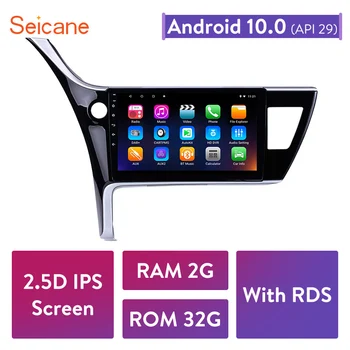 Seicane 10.1 inch Android 10.0 2Din Car Radio Bluetooth GPS System for Toyota Corolla (LHD) 1024*600 HD Touchscreen WiFi
Seicane 10.1 inch Android 10.0 2Din Car Radio Bluetooth GPS System for Toyota Corolla (LHD) 1024*600 HD Touchscreen WiFi