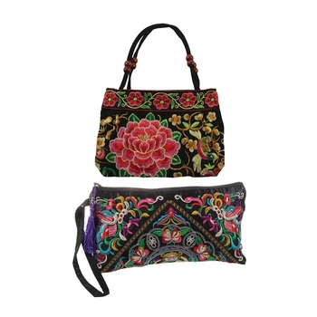 1Pcs Wallet Embroider Purse-Butterfly Flower & 1Pcs Chinese Style Women Handbag Embroidery Ethnic Flowers Red Peony
1Pcs Wallet Embroider Purse-Butterfly Flower & 1Pcs Chinese Style Women Handbag Embroidery Ethnic Flowers Red Peony