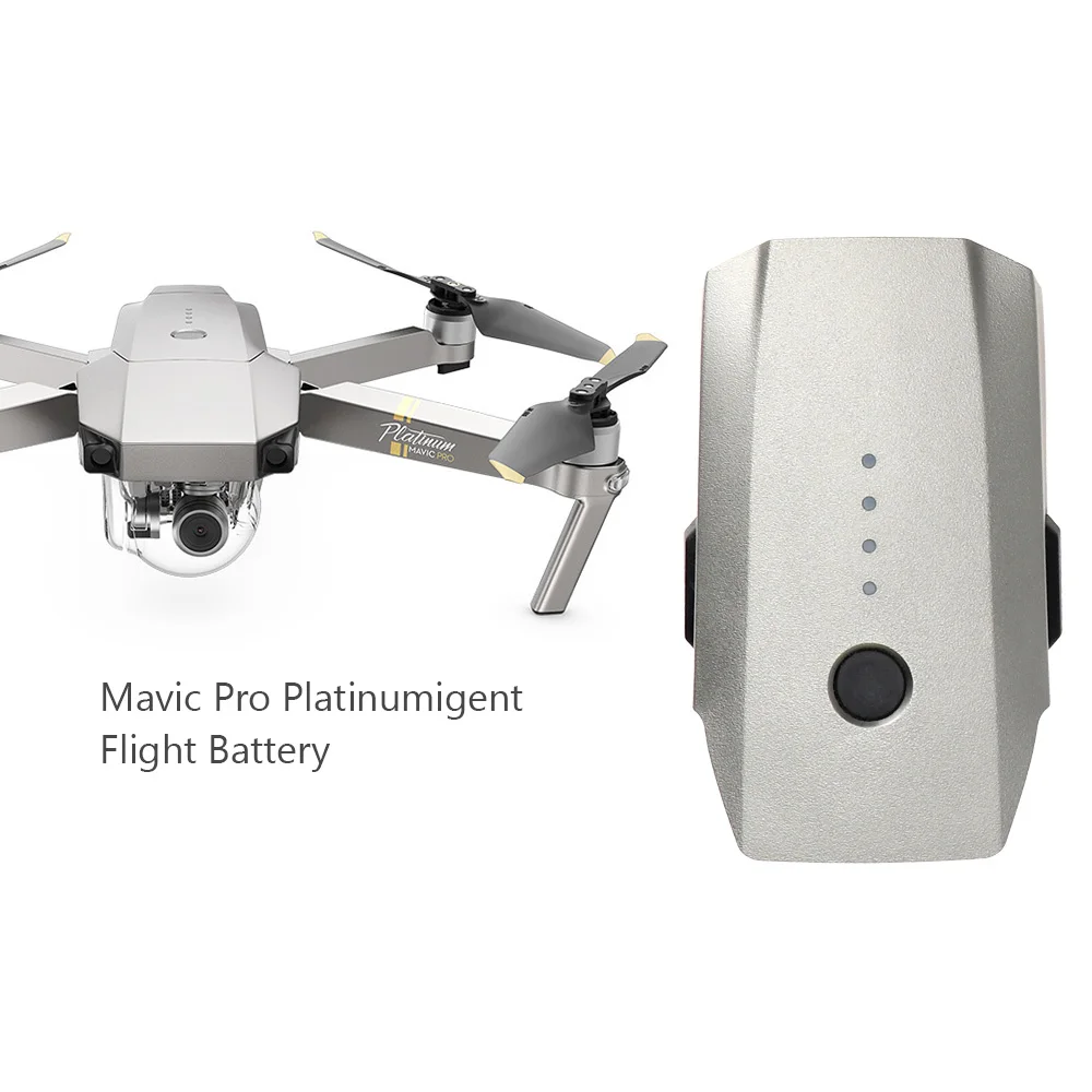 Original DJI Mavic Pro Platinum Battery Level B Intelligent Flight Battery for DJI Mavic Pro Platinum Accessories 70% New
Original DJI Mavic Pro Platinum Battery Level B Intelligent Flight Battery for DJI Mavic Pro Platinum Accessories 70% New