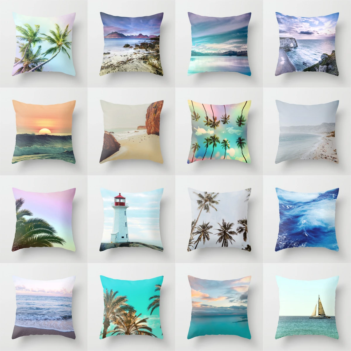 beach pillows