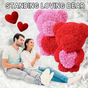 PE Bear Dolls Artificial Rose Rose Bear Decorations Love Birthday Valentine'S Day Girlfriend Romantic Toy Simulated Gift
PE Bear Dolls Artificial Rose Rose Bear Decorations Love Birthday Valentine'S Day Girlfriend Romantic Toy Simulated Gift