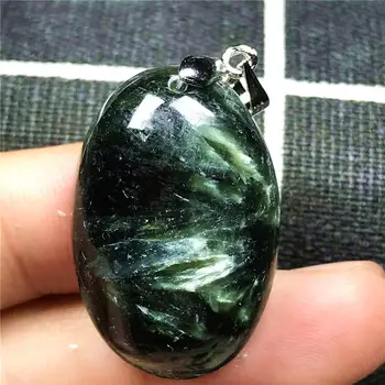 100% Natural Green Seraphinite Necklace Pendant For Woman Lady Man Crystal 30x20x9mm Oval Shape Beads Silver Stone Jewelry AAAAA
100% Natural Green Seraphinite Necklace Pendant For Woman Lady Man Crystal 30x20x9mm Oval Shape Beads Silver Stone Jewelry AAAAA