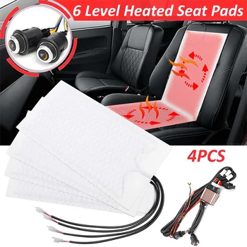 4Pcs Car Heater Car Seat Heating Mat Cushion Universal Seat Heating Pad for Two Seats
4Pcs Car Heater Car Seat Heating Mat Cushion Universal Seat Heating Pad for Two Seats