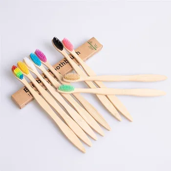 1000PCS 9Colors DHL Environmental Bamboo Charcoal Toothbrush For Oral Health Carbon Medium Soft Bristle Wood Handle Toothbrush
1000PCS 9Colors DHL Environmental Bamboo Charcoal Toothbrush For Oral Health Carbon Medium Soft Bristle Wood Handle Toothbrush