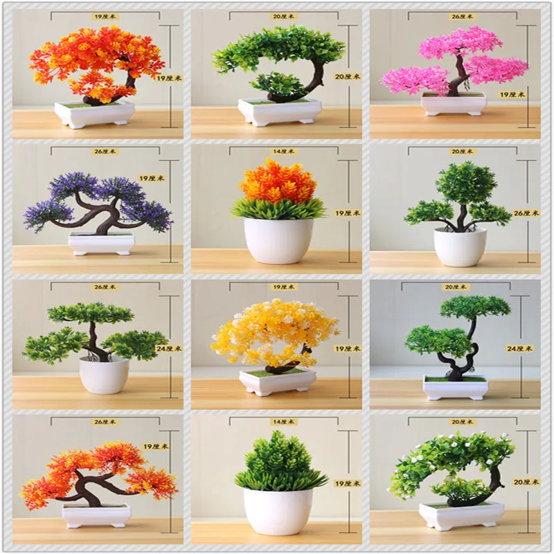 Artificial Plants Potted Pine Tree 35 Color Small Tree Plants Fake Flowers Potted Ornaments for Office Home Garden Decor
Artificial Plants Potted Pine Tree 35 Color Small Tree Plants Fake Flowers Potted Ornaments for Office Home Garden Decor