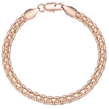 Davieslee Chain Bracelet for Women Weaving Bismark Link Mens Womens Bracelet Chain 585 Rose Gold Filled Jewelry Gift 5mm DGBM99
Davieslee Chain Bracelet for Women Weaving Bismark Link Mens Womens Bracelet Chain 585 Rose Gold Filled Jewelry Gift 5mm DGBM99