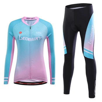 Cycling Uniform Summer Long Sleeve Cycle Jersey Set Pro Team Mountain Bike Clothes Women Bicycle Clothing Mtb Wear Sports Outfit
Cycling Uniform Summer Long Sleeve Cycle Jersey Set Pro Team Mountain Bike Clothes Women Bicycle Clothing Mtb Wear Sports Outfit