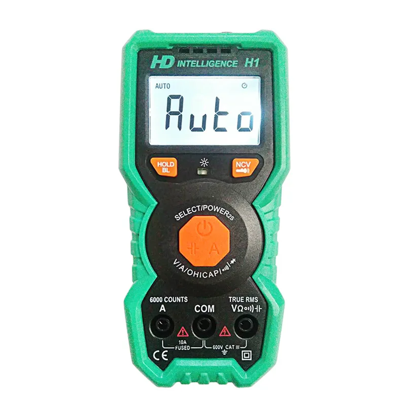 H1 Intelligent Multimeter Electrical Maintenance Anti-Burning Automatic Scanning Digital Universal Meter
H1 Intelligent Multimeter Electrical Maintenance Anti-Burning Automatic Scanning Digital Universal Meter