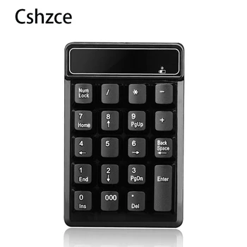 Wireless Numpad Numeric Keypad 19keys Mini Numpad Splash-proof Design With 000 Key 10m Working Distance For Financial Accounting
Wireless Numpad Numeric Keypad 19keys Mini Numpad Splash-proof Design With 000 Key 10m Working Distance For Financial Accounting