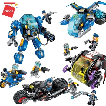Qman 470pcs Technic Bricks Building Block Compatible with High-Tech Era Garma Mecha Man Figures Model Educational Toys For Boy
Qman 470pcs Technic Bricks Building Block Compatible with High-Tech Era Garma Mecha Man Figures Model Educational Toys For Boy