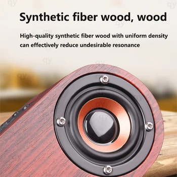 Wooden bass High Power Bluetooth Speaker AUX Input TF Card Playback Wireless 3D Stereo Subwoofer Portable Bass Column
Wooden bass High Power Bluetooth Speaker AUX Input TF Card Playback Wireless 3D Stereo Subwoofer Portable Bass Column