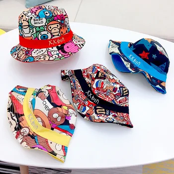 2020 Korean Children's Double-sided Fisherman Hat Summer Shade Sunscreen Hat Boy Hip Hop Ins Tide Girl Baby Basin
2020 Korean Children's Double-sided Fisherman Hat Summer Shade Sunscreen Hat Boy Hip Hop Ins Tide Girl Baby Basin