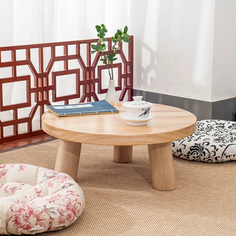 coffee tables low table solid wood table mini round table coffee table Japanese style tatami table tea table Meubles 40/50*21cm
coffee tables low table solid wood table mini round table coffee table Japanese style tatami table tea table Meubles 40/50*21cm