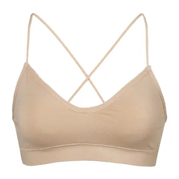 Backless Women Sport Bra Seamless Vest Fashion Simple Solid Color Student Thread Underwear Beauty Back Sport Bra Top Fitness
Backless Women Sport Bra Seamless Vest Fashion Simple Solid Color Student Thread Underwear Beauty Back Sport Bra Top Fitness