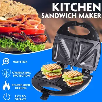 Multifunction Electric Eggs Sandwich Maker Non stick Mini Bread Grill Waffle Crepe Toaster Pancake Baking Breakfast Machine 750W
Multifunction Electric Eggs Sandwich Maker Non stick Mini Bread Grill Waffle Crepe Toaster Pancake Baking Breakfast Machine 750W