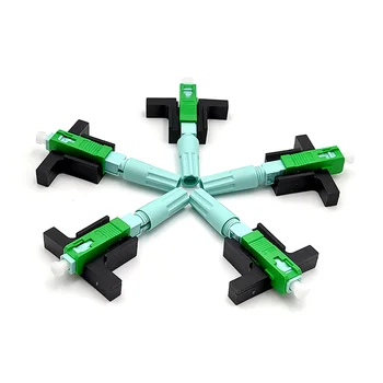 SC APC Fast Connector Single-Mode Connector FTTH Tool Cold Connector Tool Fiber Optic Fast Connnector
SC APC Fast Connector Single-Mode Connector FTTH Tool Cold Connector Tool Fiber Optic Fast Connnector