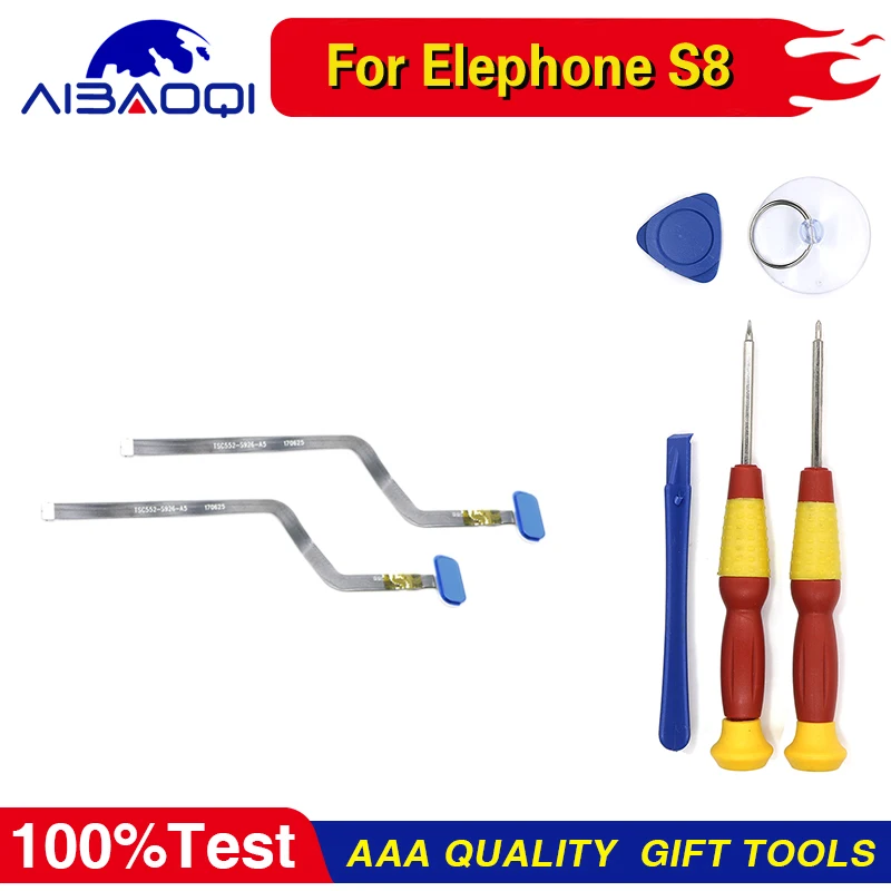 Fingerprint Sensor Home Button Flex Cable Replacement for Elephone S8 Cell Phone Perfect Replacement Parts
Fingerprint Sensor Home Button Flex Cable Replacement for Elephone S8 Cell Phone Perfect Replacement Parts