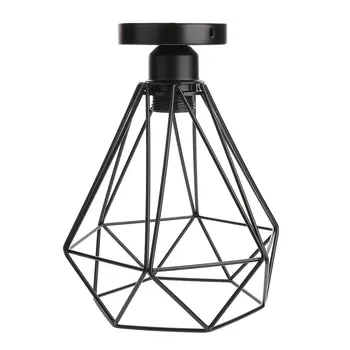 New Lampshade Only Retro Edison Metal Wire Cage Shaped Hanging Pendant Light Shade Chandelier Lamp Cover Without Bulb 1pcs
New Lampshade Only Retro Edison Metal Wire Cage Shaped Hanging Pendant Light Shade Chandelier Lamp Cover Without Bulb 1pcs