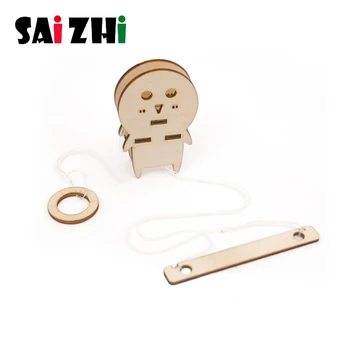Saizhi DIY Climbing villain Handmade Toys Physical Gizmo Building Blocks Kits Toy Teaching Tool for Student
Saizhi DIY Climbing villain Handmade Toys Physical Gizmo Building Blocks Kits Toy Teaching Tool for Student