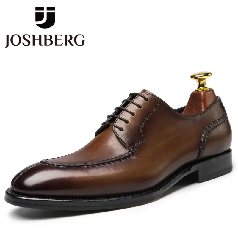 JOSHBERG Fashion Cow Leather British Style Men Shoe Lightweight Shoes Men Chic Mens Dress Shoes Sapato Social Masculino Verniz
JOSHBERG Fashion Cow Leather British Style Men Shoe Lightweight Shoes Men Chic Mens Dress Shoes Sapato Social Masculino Verniz
